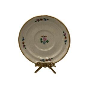 International Stoneware Vintage Heartland Pattern  Stoneware Japan Teacup Saucer